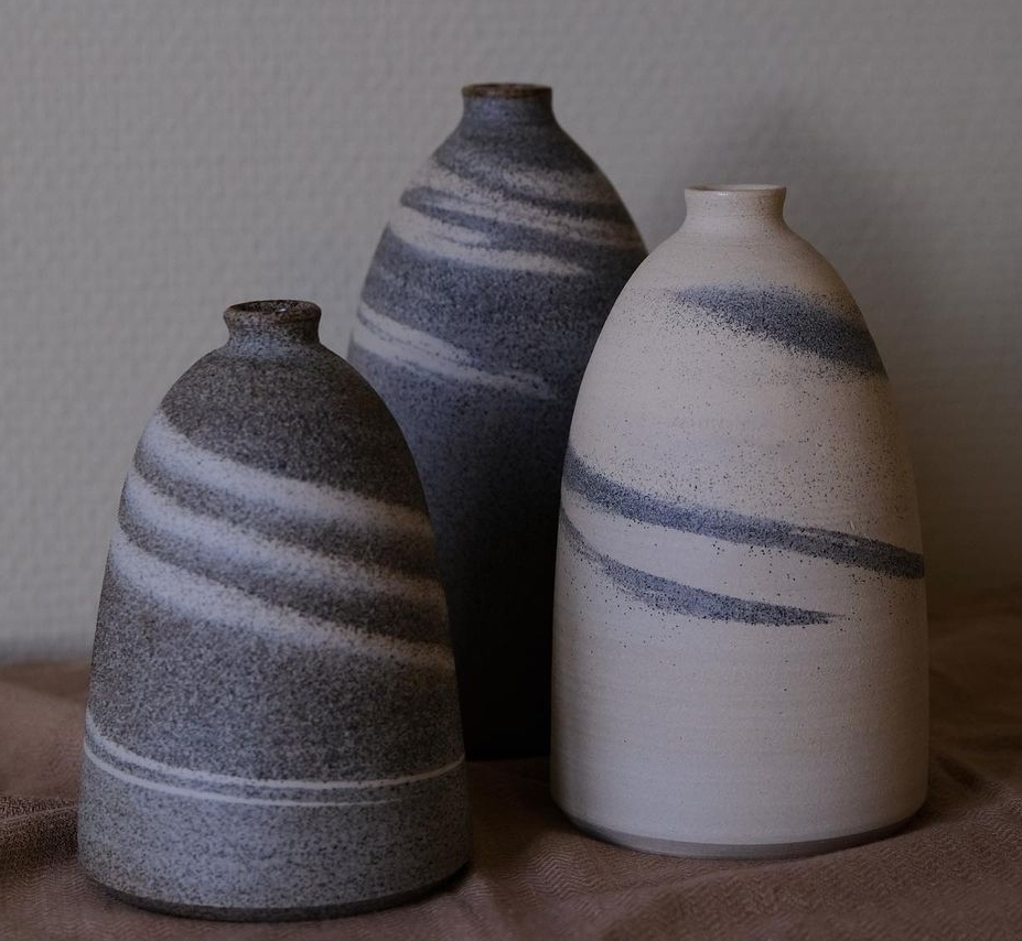Laurena Ruiter, gemarmerde potten